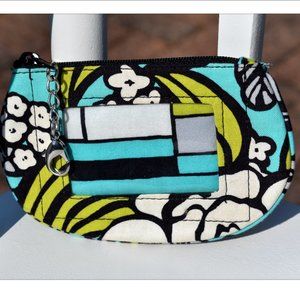 Vera Bradley Zip ID Case - Island Blooms NWOT